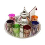 ⁦طقم كؤوس شاي مغربي فاخر⁩ - الصورة ⁦2⁩