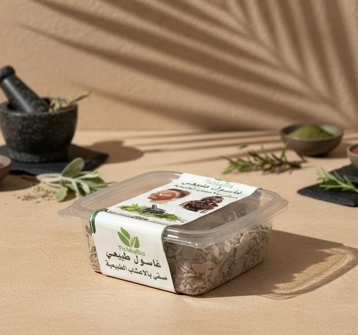 غسول الشعر المغربي الطبيعي