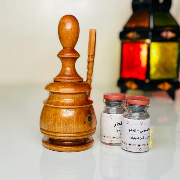 الحار: كحل الإثمد المغربي الحار طبيعي 100% الحلو: كحل الإثمد المغربي الحلو طبيعي 100%