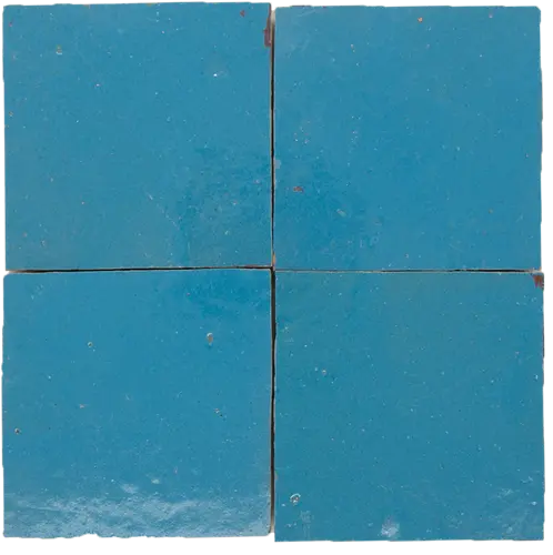 زليج سماوي أزرق مغربي تقليدي بجودة عالية ولون راقٍ يناسب المطابخ والحمامات