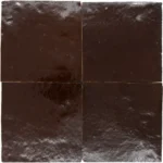 Zellige Brown Marocain – زليج بني مغربي تقليدي