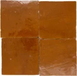 زليج كراميل مغربي يدوي بجودة عالية من فاس