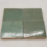 ⁦زليج أخضر مغربي⁩ - الصورة ⁦2⁩