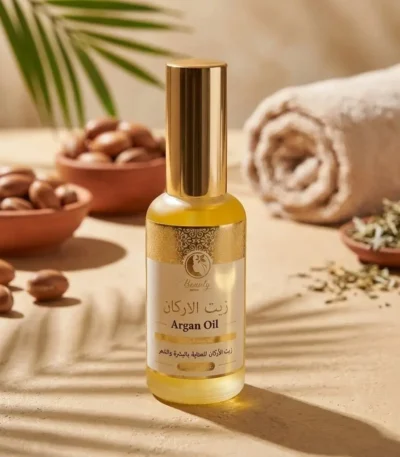 زيت الأركان البكر - لعلاج الشعر التالف ونضارة الوجه